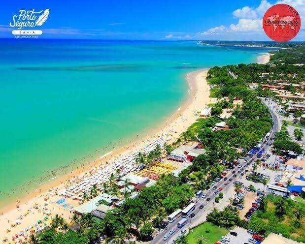Apartamento Na Praia Taperapuan/Prox. Axe Moi/Mobiliado Porto Seguro Buitenkant foto